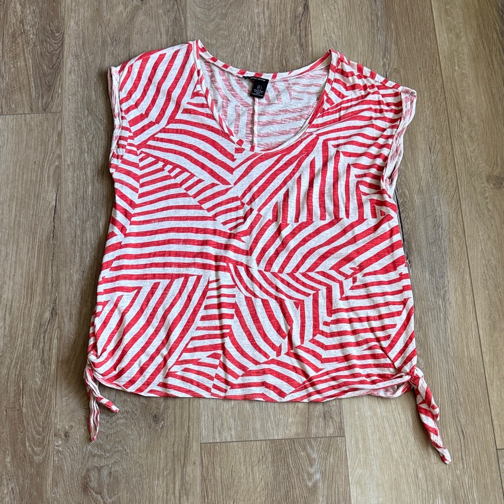 DKNY Tie-Hem Women's Top